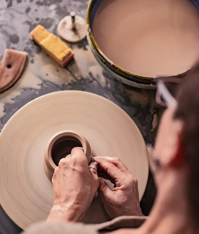 Pottery Experience: Create, Finish & Paint | 2 Sessions | COUPLES