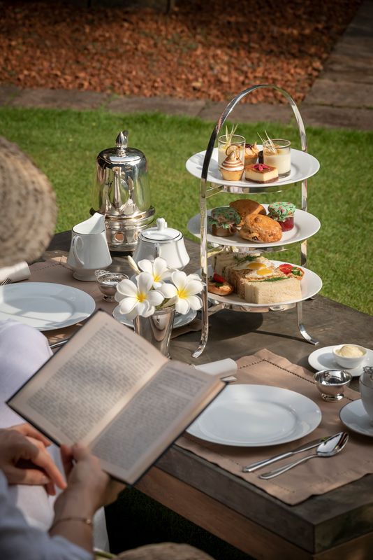 Indulge your loved one with a delightful Traditional English High Tea at Ishq Colombo, where elegance meets charm. They will be treated to a beautifully curated selection of four exquisite savouries, five delectable sweet treats, and classic scones with accompaniments, all perfectly paired with a premium selection of fine teas. Set in an atmosphere of timeless sophistication, this experience promises a moment of indulgence, warmth, and refined taste—perfect for celebrating special occasions or simply enjoying a leisurely afternoon in style.