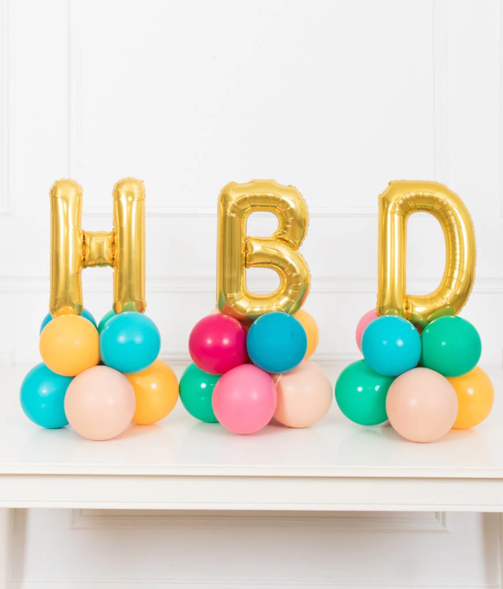 HBD | Mini Balloon Installation | Colours Customizable - party-studio